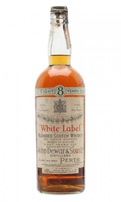 Dewar's White Label / 8 Year Old / Bottled 1940s