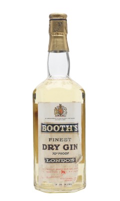 Booth's Finest Dry Gin / Bottled 1959