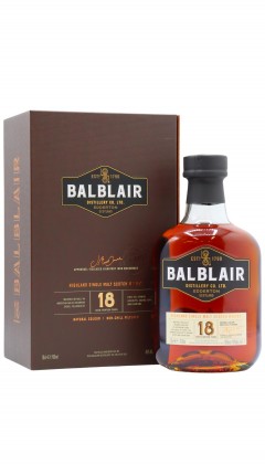 Balblair Highland Single Malt Scotch 18 year old