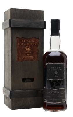 Black Bowmore 1964 / 31 Year Old / Final Edition Islay Whisky