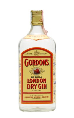 Gordon's Dry Gin / Bottled 1990s