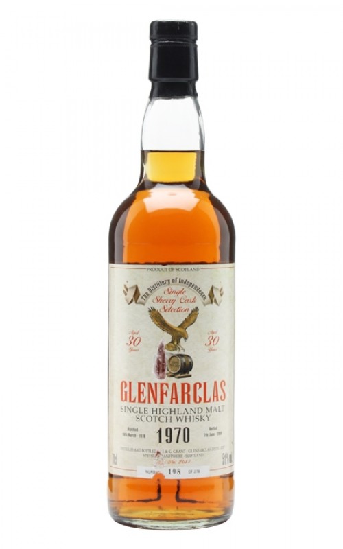 Glenfarclas 1970 30 Year Old Dark Sherry