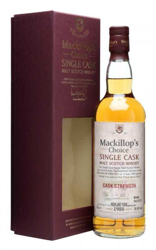 Highland Park 1988 13 Year Old Cask #716 Mackillop's Choice