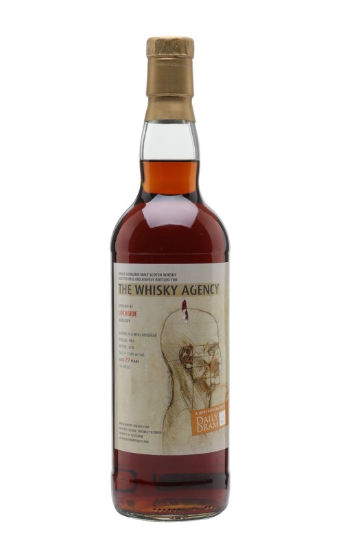 Lochside 1981 29 Year Old The Whisky Agency anatomy label