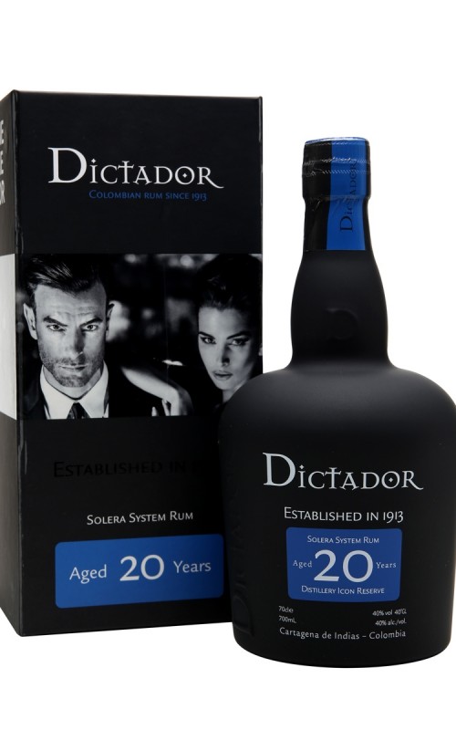 Dictador 20 Year Old Distillery Icon Reserve Rum
