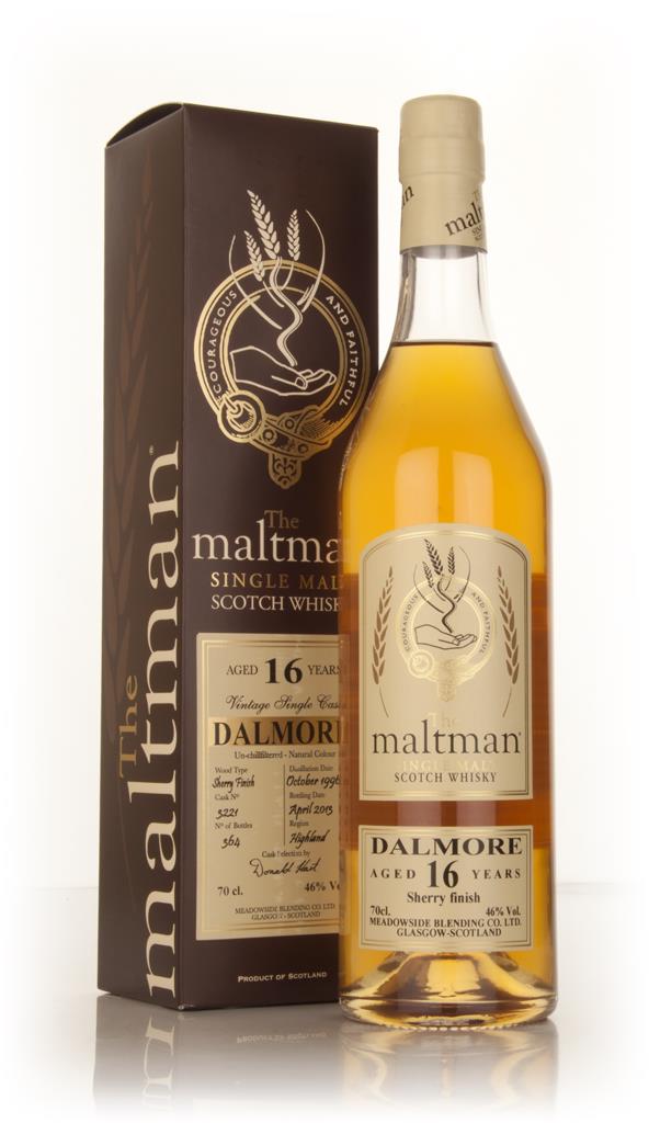 ウイスキー DALMORE 16 Years Dalmore 16 Year Old 1996 cask 3221 The Maltman | Single Malt
