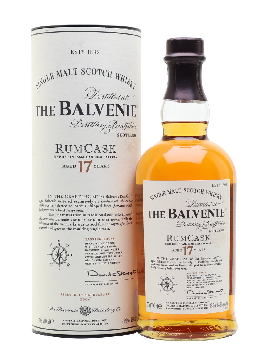 Balvenie 17 Year Old Rum Cask Finish | Single Malt Scotch Whisky