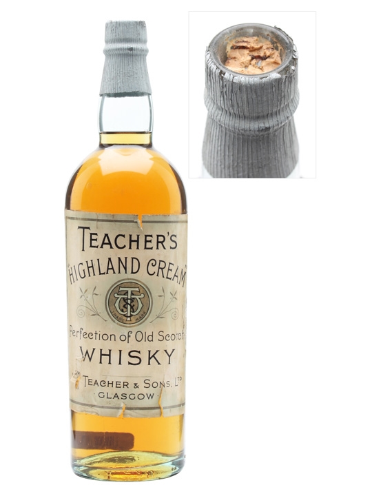 Teacher's Highland Cream Bottled 1940's | Blended Scotch Whisky