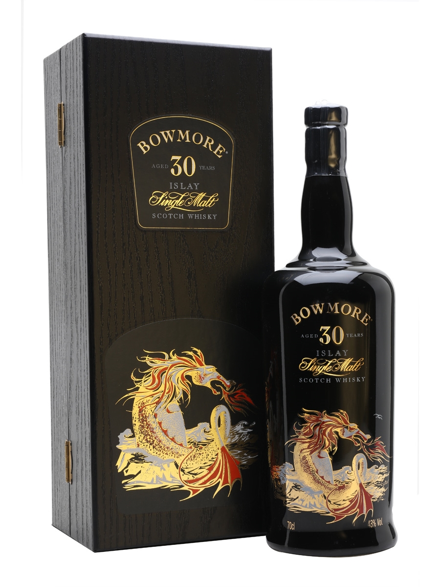 bowmore islay dragon 30 years ボウモア30年 Bowmore 30 Year Old Sea Dragon Ceramic | Single Malt Scotch