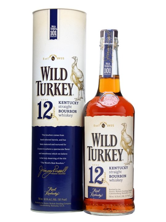 【値下げ】Wild Turkey 12th LIMITED EDITION Wild Turkey 101 Proof 12 Year Bourbon “Split Label” (1992, With