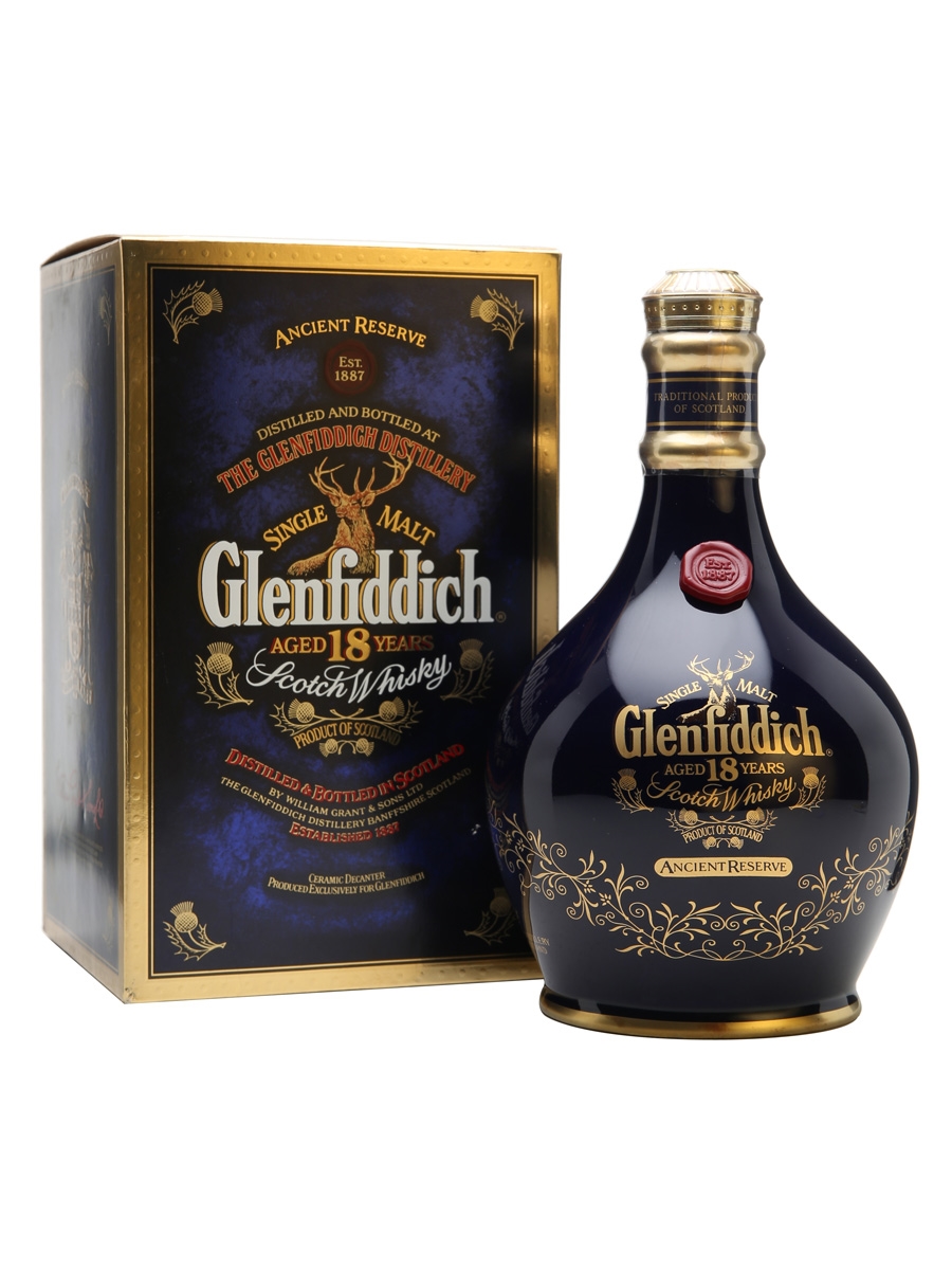 Glenfiddich 18 Year Old Ancient Reserve Blue Spode | Whisky