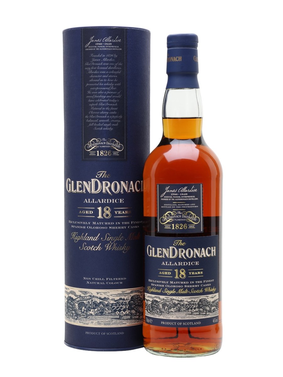 Glendronach 18 Year Old Allardice Sherry Cask | Single Malt Scotch