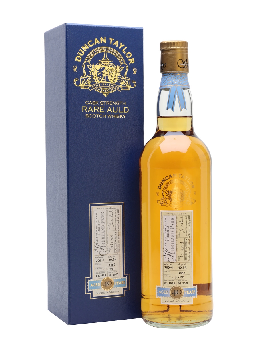 Highland Park 1968 40 Year Old Cask #3466 Duncan Taylor | Whisky