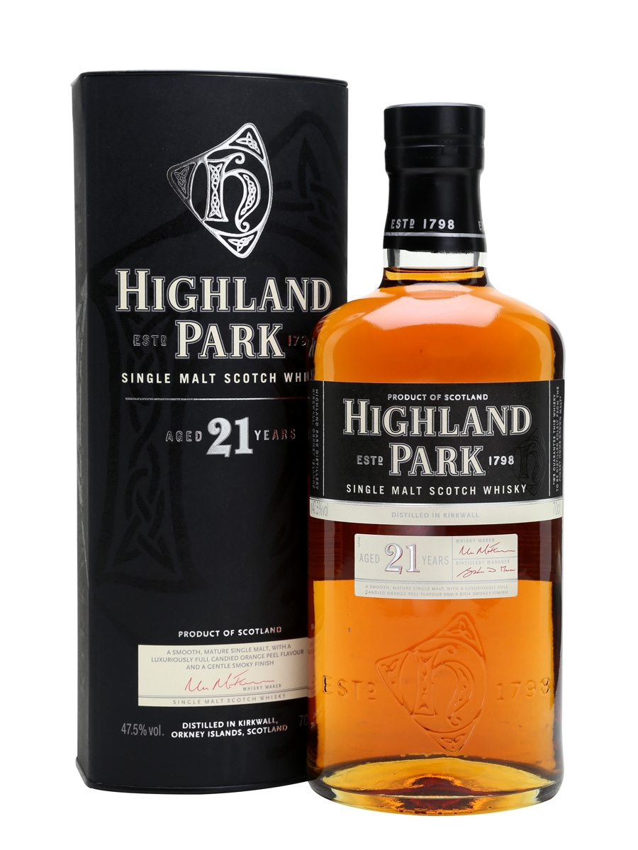 HIGHLAND PARK 21年 700mlオールドボトル Highland Park 21 Year Old Single Malt Scotch Whisky, Orkney