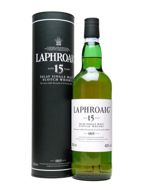 ウイスキー Laphroaig 15 Year Old Limited Edition Laphroaig 15 Year Old (late 1980s) | WhiskyNotes review