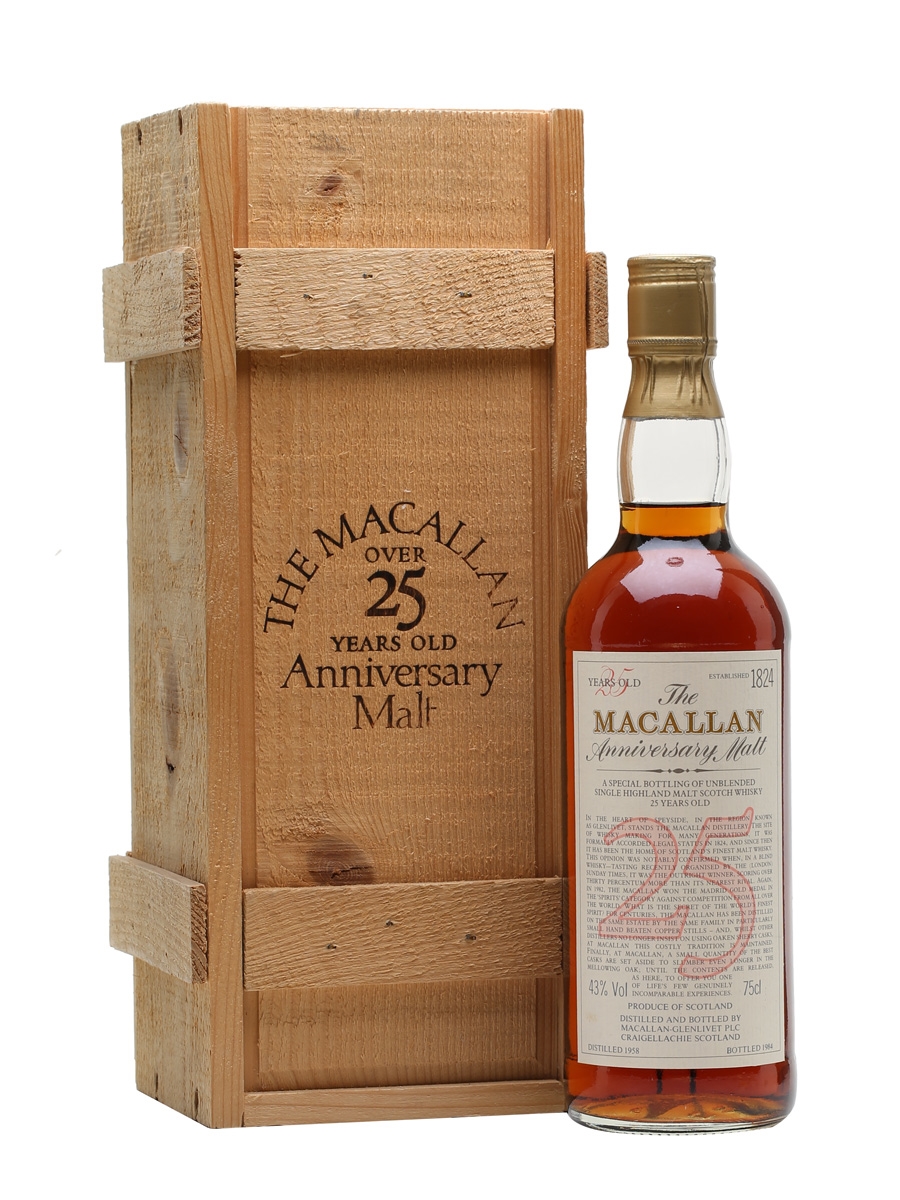 Macallan 1958 25 Year Old | Single Malt Scotch Whisky