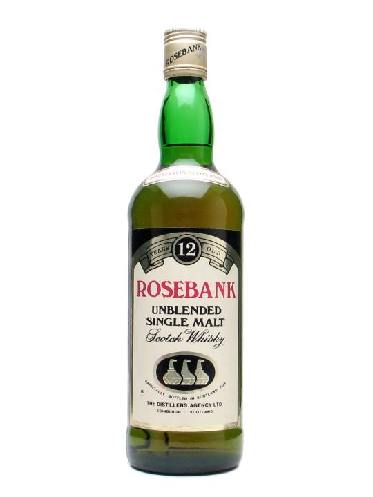 Rosebank 12年 750ml ウイスキー いやいや、銀行じゃないから！ ローズバンク12年 花と動物