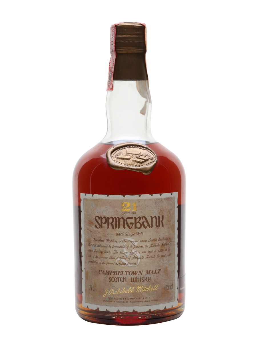 SPRINGBANK 21年 シングルモルトスコッチウイスキー WHISKY LOVERS ONLINESHOP / スプリングバンク 21年 2022 Edition