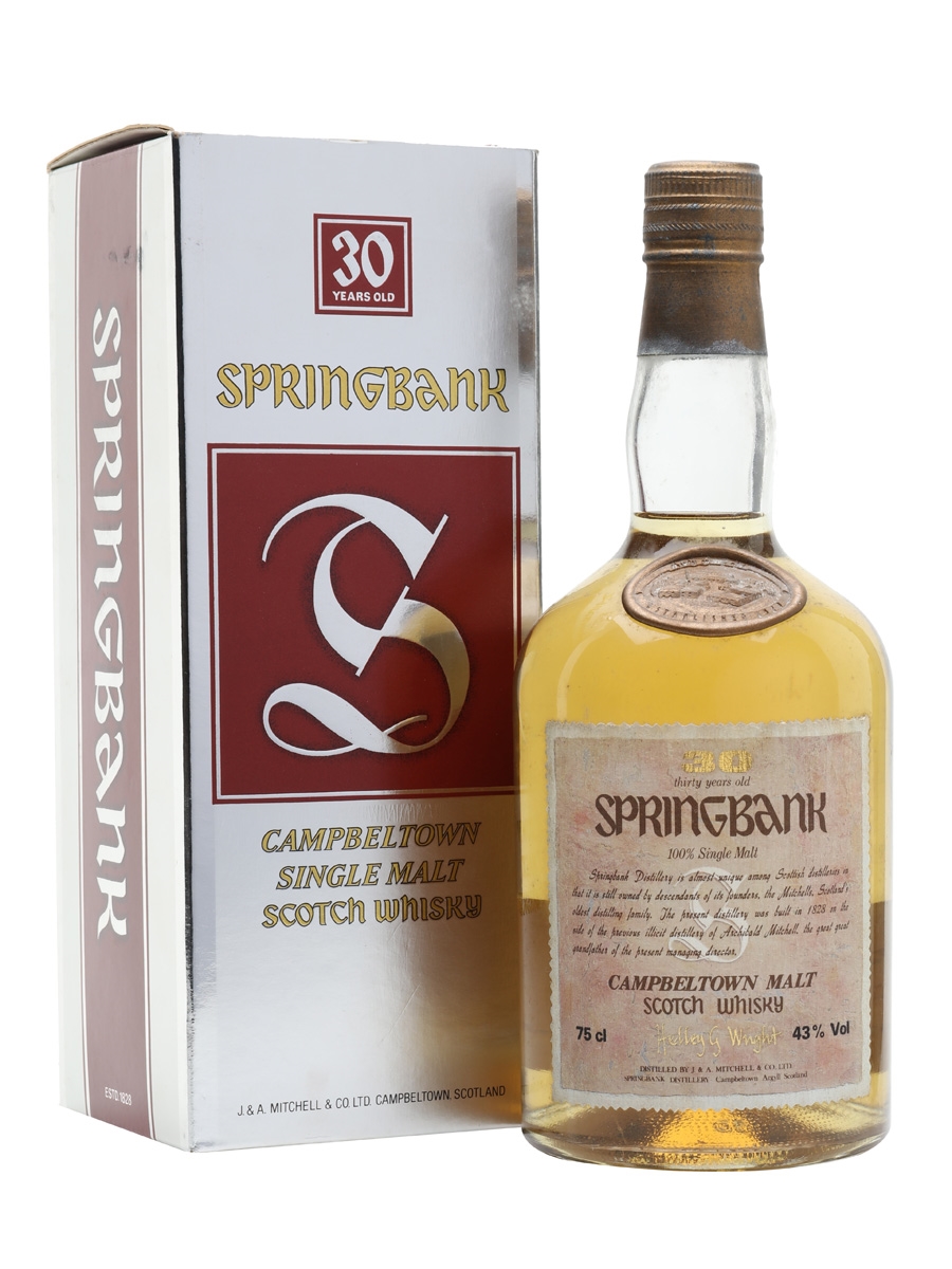 Springbank 30 Year Old 75cl | Single Malt Scotch Whisky