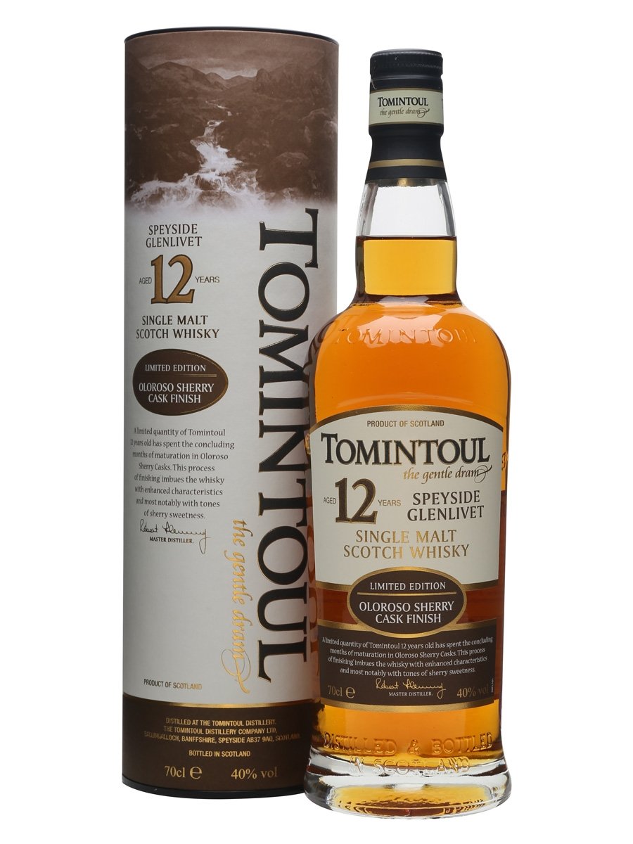 Tomintoul 12 Year Old Sherry Cask | Single Malt Scotch Whisky