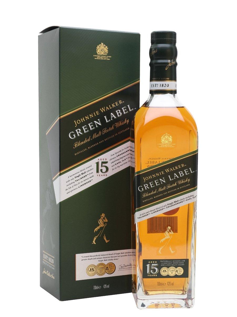 人気特価激安 Johnnie Scotch Blended | Old Year 15 Label Green Walker ウイスキー